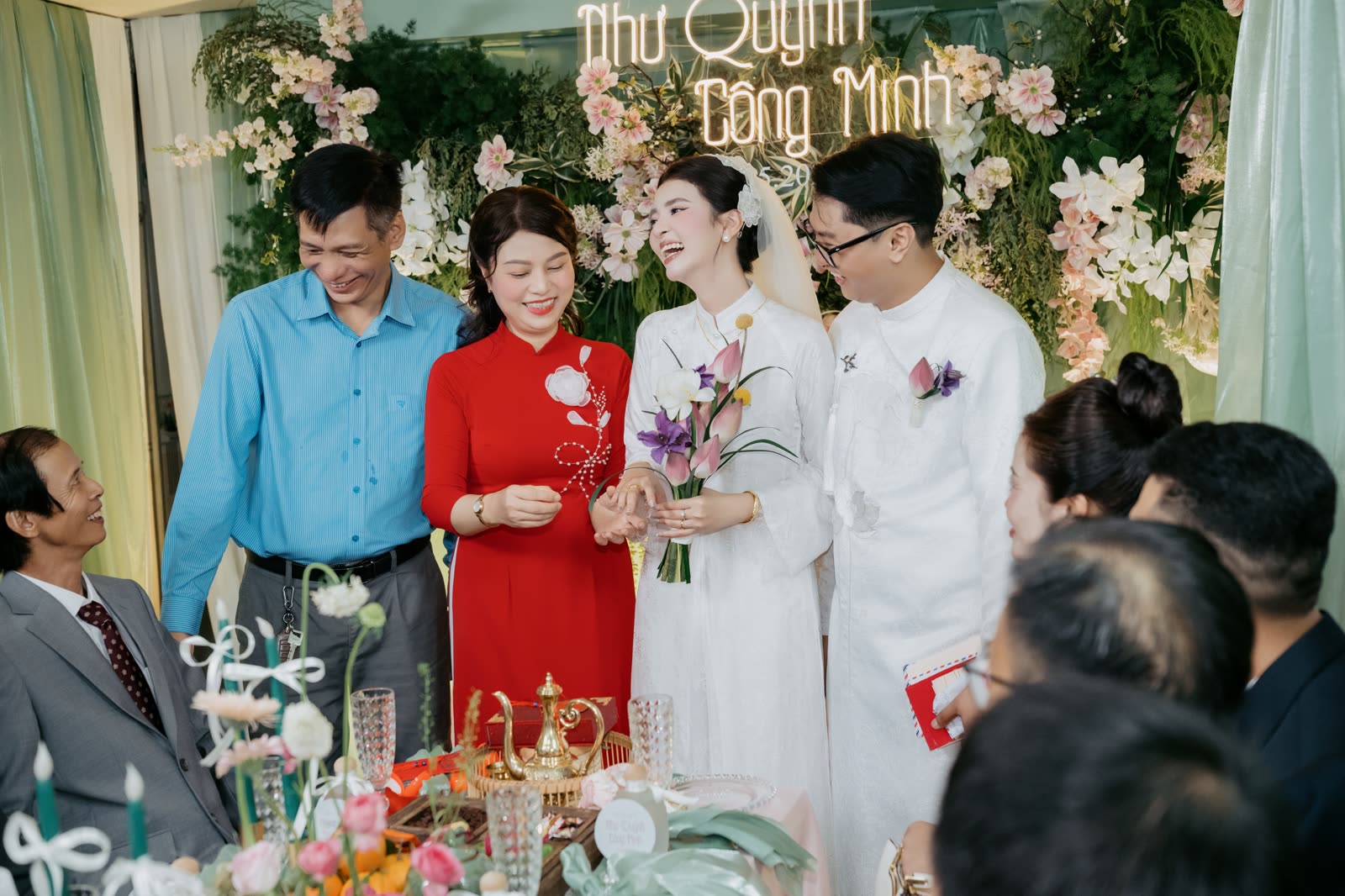 THU QUỲNH & CÔNG MINH — ảnh 83